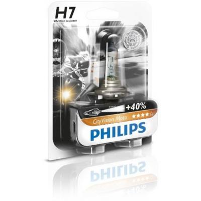 PHILIPS  lampe moteur H7 CityVision12V/55W blanc
