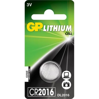 GENERIQUE Bouton Lithium - compatible DL2016 - 72mAH GP 0602016C1)