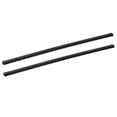 THULE  SquareBar Evo 135, 2 barres noires acier