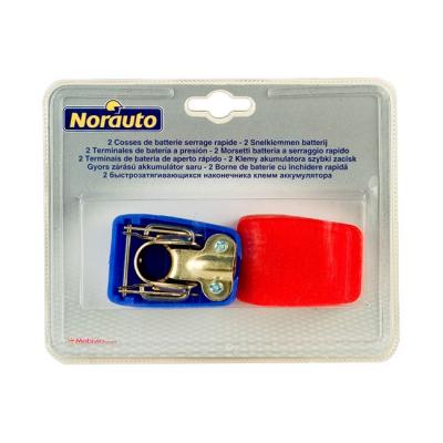 NORAUTO 2 Cosses De Batterie &Agrave; Serrage Rapide 