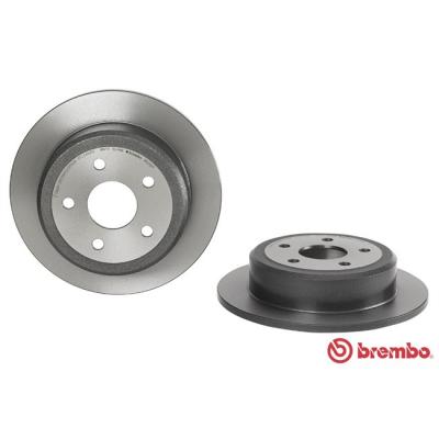 BREMBO  08.7014.10 - Disque de Frein Arri&egrave;re - Jeu de 2 disques