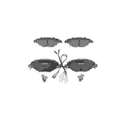 BOSCH Kit de plaquettes de frein, frein &agrave; disque  0 986 424 582