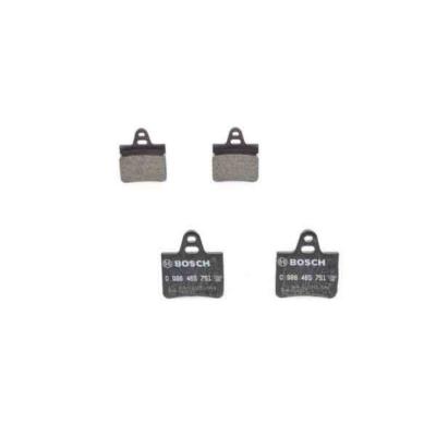 BOSCH Plaquettes de frein arriere  0 986 465 751 (Jeu de 4)