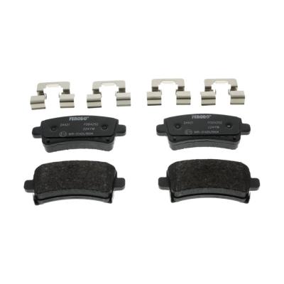 FERODO Kit de plaquettes de frein, frein &agrave; disque  FDB4252