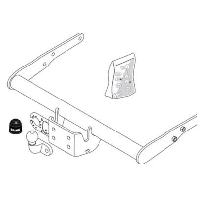 BRINK  Attelage Voiture pour VOLKSWAGEN: Transporter (Ref: 426900)