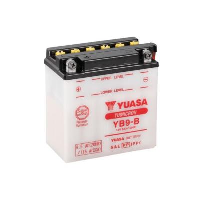 YUASA  - Batterie Moto 12V Avec Entretien Sans Pack Acide Yb9-B / Yb9B