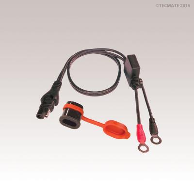 TECMATE Optimate connexion de la batterie permanente SAE - 5A max 50 cm noir