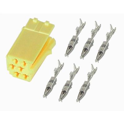 PHONOCAR Connecteur Mini-iso Jaune 