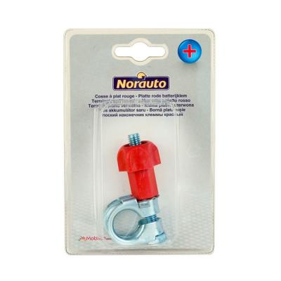 NORAUTO Cosse De Batterie &Agrave; Plat Rouge (+) 