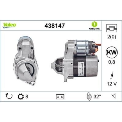 VALEO D&eacute;marreur  438147