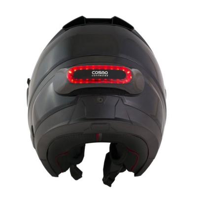 COSMO CONNECTED Feu De Freinage Moto Amovible  Noir Brillant