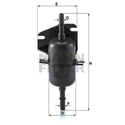MANN FILTER Filtre a  carburant MANN-FILTER WK 510 (X1)