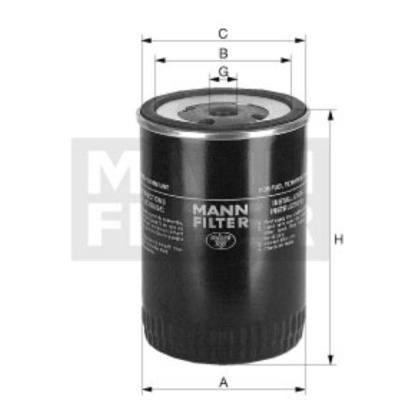 MANN FILTER Filtre a  carburant MANN-FILTER WK 930/5 (X1)