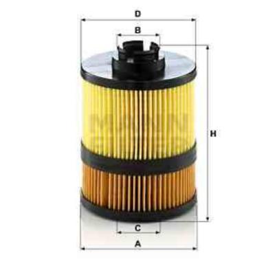 MANN FILTER Filtre a  huile MANN-FILTER HU 9002 z (X1)