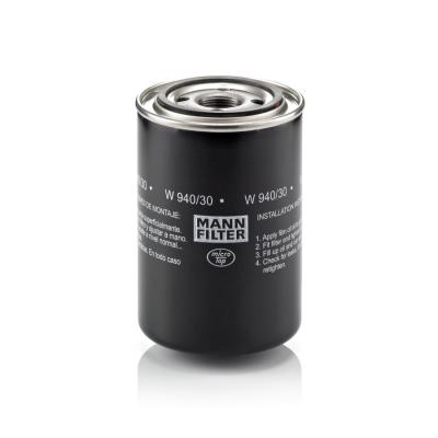 MANN FILTER MANN-FILTER Filtre &agrave; huile W 940/30 &ndash; Pour v&eacute;hicules utilitaires