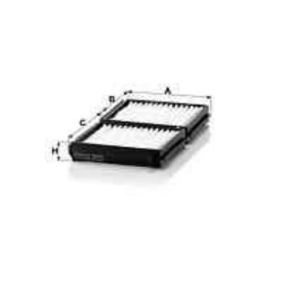 MANN Filtre, air de l'habitacle -FILTER CU 2033-2