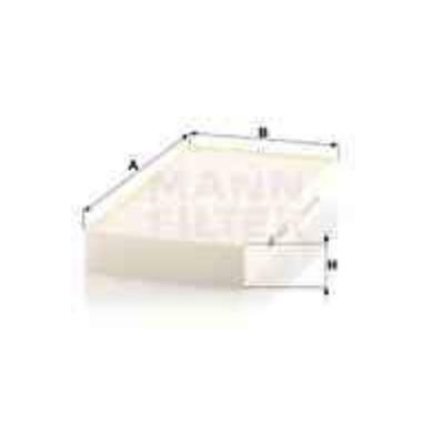 MANN FILTER Filtre D'habitacle Pollen Mann-filter Cu2329