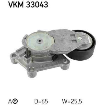 SKF Poulie-tendeur courroie trap&eacute;zo&iuml;dale &agrave; nervures VKM 33043 