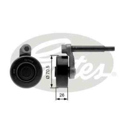 GATES  Galet tendeur (courroie d'accessoire) T39000 BMW S&eacute;rie 3