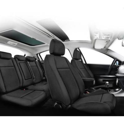 BANCAREL Jeu Complet De Housses Sur Mesure Voiture  Tissu Damier Da2