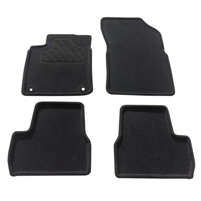CUSTOMAGIC 4 Tapis Baquet Sur Mesure En Moquette  Noirs