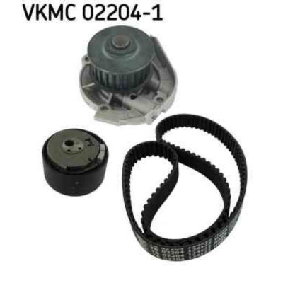 SKF Pompe &agrave; eau + kit de courroie de distribution  VKMC 02204-1