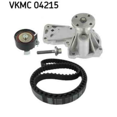 SKF Pompe &agrave; eau + kit de courroie de distribution  VKMC 04215