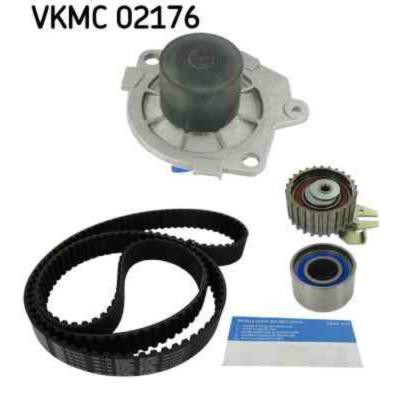SKF Pompe &agrave; eau + kit de courroie de distribution  VKMC 02176