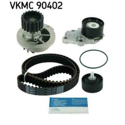 SKF Pompe &agrave; eau + kit de courroie de distribution  VKMC 90402