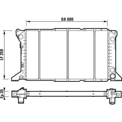 VALEO  731782 Radiateur, refroidissement du moteur