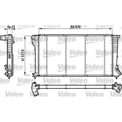 VALEO  732517 Radiateur, refroidissement du moteur