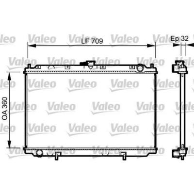 VALEO  732529 Radiateur, refroidissement du moteur