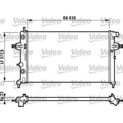 VALEO  732549 Radiateur, refroidissement du moteur