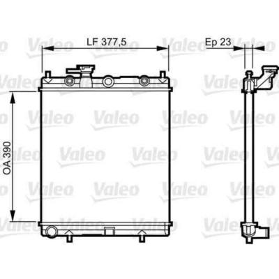 VALEO  732718 Radiateur, refroidissement du moteur