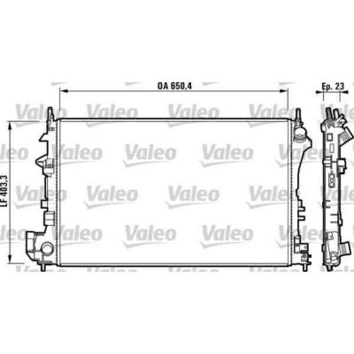 VALEO  732879 Radiateur, refroidissement du moteur