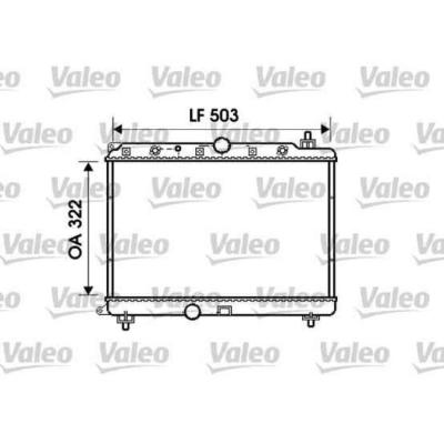 VALEO  734290 Radiateur, refroidissement du moteur