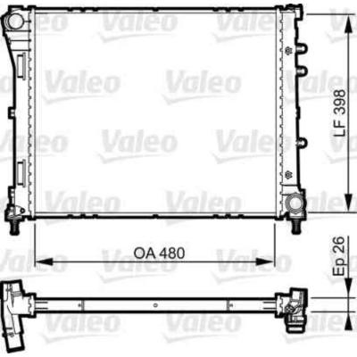 VALEO  735273 Radiateur, refroidissement du moteur
