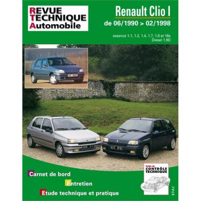 ETAI Revue technique automobile, n&deg; 115. Renault Clio essence et diesel