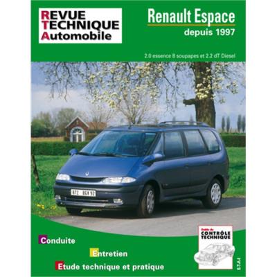 ETAI Renault Espace Depuis 1997 - Moteurs 4 Cylindres Essence Et Diesel