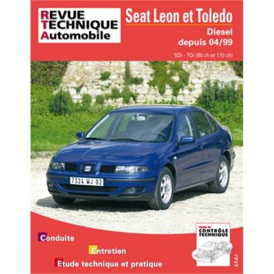 ETAI E.T.A.I - Revue Technique Automobile 640 - SEAT LEON I - 1M - 2000 &agrave; 2006