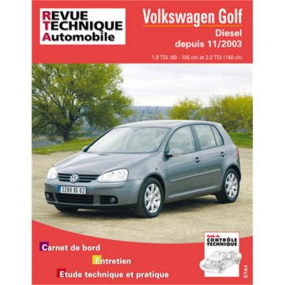 [ETAI] Revue Technique Automobile 680 - VOLKSWAGEN GOLF V - 1K - 2003 &agrave; 2008