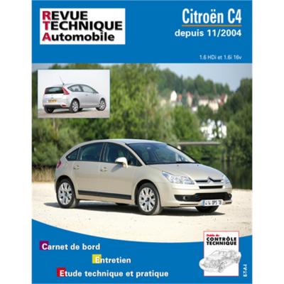 ETAI Revue Technique Pour Citro&euml;n C4 Essence Et Diesel.