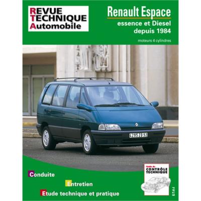 ETAI Revue Technique Automobile E.T.A.I. RENAULT Espace essence et diesel depuis 1984