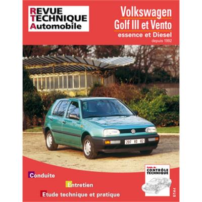 [ETAI] E.T.A.I - Revue Technique Automobile 720.2 - VOLKSWAGEN VENTO/GOLF III - 1H - 1992 &agrave; 1999