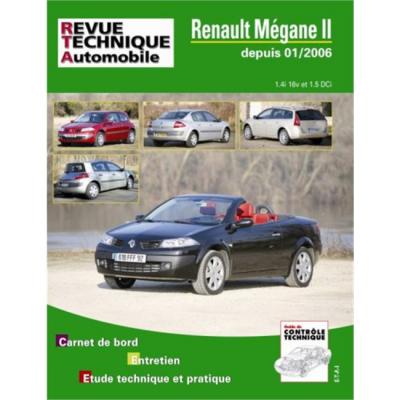  E.T.A.I - Revue Technique Automobile B716.5 - RENAULT MEGANE II PHASE 1 et 2 - 2002 &agrave; 2009