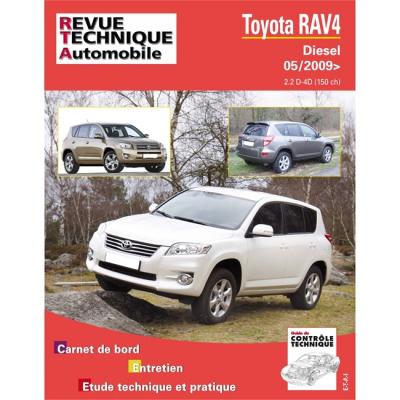  E.T.A.I - Revue Technique Automobile B751.5 - TOYOTA RAV4 III PHASE 2 - 2009 &agrave; 2013