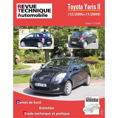 ETAI Rta B766 Toyota Yaris Ii 1,4 D4D 90Ch 12/05>11/09