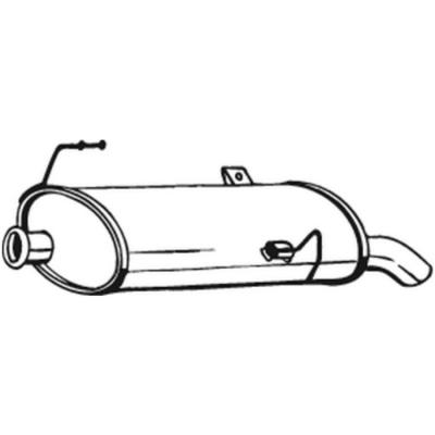 BOSAL Silencieux arri&egrave;re 190-505 
