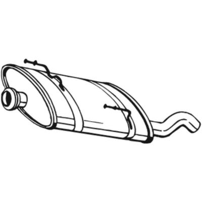 BOSAL Silencieux arri&egrave;re 190-873 