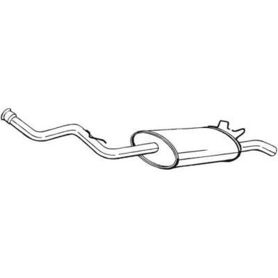 BOSAL Silencieux arriere  200-449 (X1)